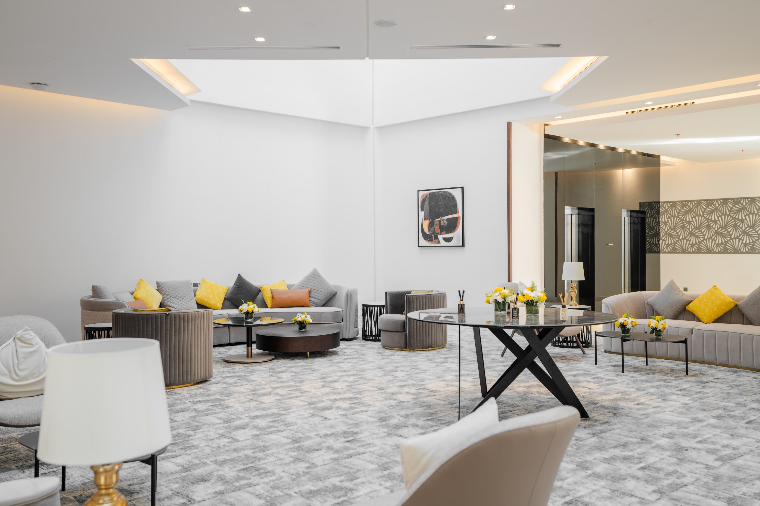 Furnished apartment interior at Mena House